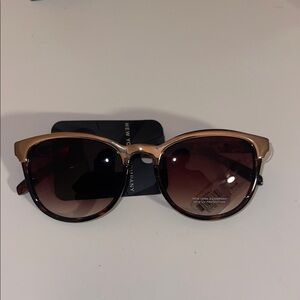 New York & Company Brown Sunglasses